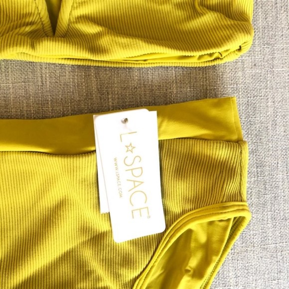 L*Space Lee Lee top + Frenchi bottom (size XL) NWT - Picture 6 of 8